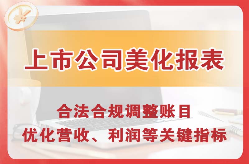 河源上市公司美化报表